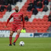 John Bostock in action for Doncaster Rovers.