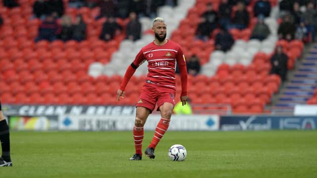 John Bostock in action for Doncaster Rovers.