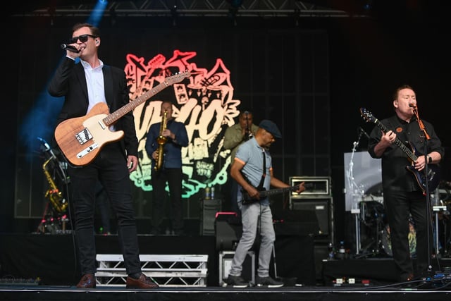 UB40 at Doncaster Racecourse.