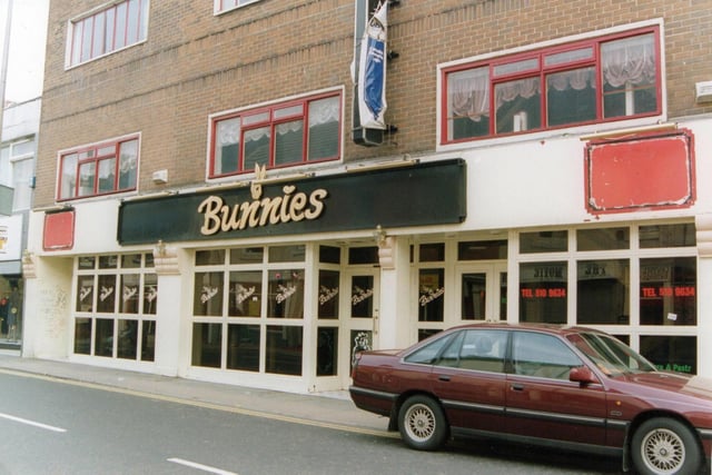 Bunnies was also known as Laings and Gatsby's and was in Olive Street.