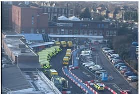 Doncaster Royal Infirmary remains 'incredibly busy' health bosses have said.