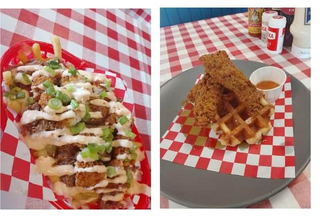 Just a couple of items from the menu.