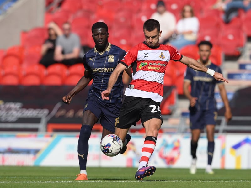 Looks to have found some form playing at the base of Doncaster's midfield and is getting better with every game.