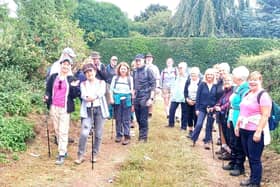 By heck can get a bit crowded on a Ramblers trek