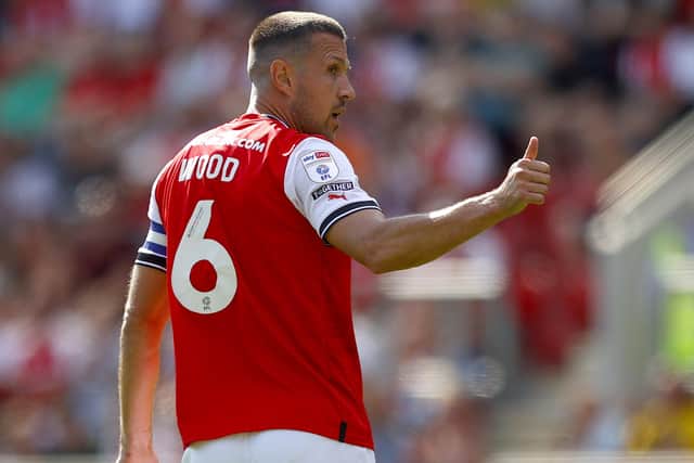 New Doncaster Rovers signing Richard Wood.