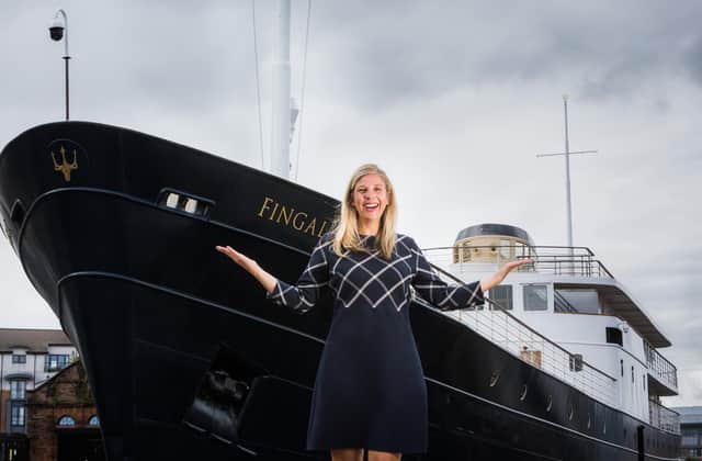 Fingal’s Wellbeing Manager, Mari-Nel Scorer, was delighted to welcome guests back aboard Scotland’s luxury floating hotel following lockdown.