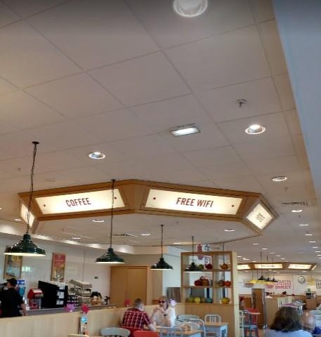 Enjoy your favourite freshly prepared Morrisons breakfast while using the free wifi on offer at the Morrisons cafe, Catcliffe, Rotherham.