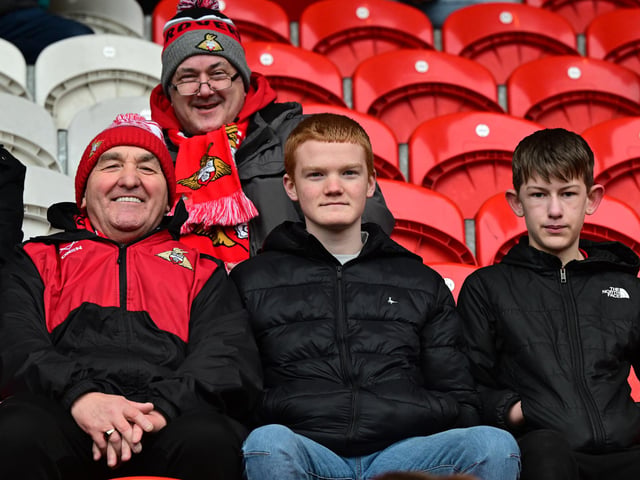 Doncaster Rovers lost ground after defeat to Grimsby Town.