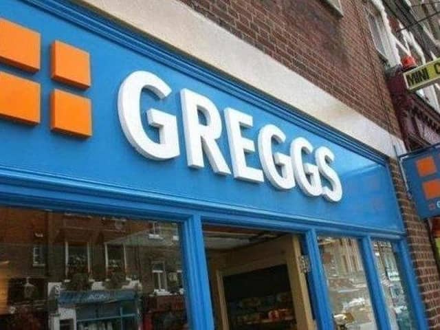 Greggs has started selling burgers at two of its Doncaster stores.