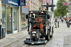 Doncaster city centre has been given an extensive clean-up.