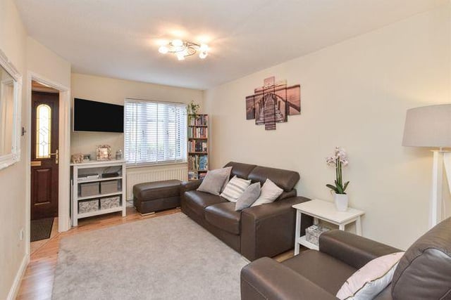 Located on Tunbridge Grove, Kents Hill, Milton Keynes, this two bed terrace is on the market for 235,000 GBP. It boasts a new kitchen and bathroom, gardens to the front and rear, and allocated parking to the rear of the property. Property agent: Connells. bit.ly/32wyW1K