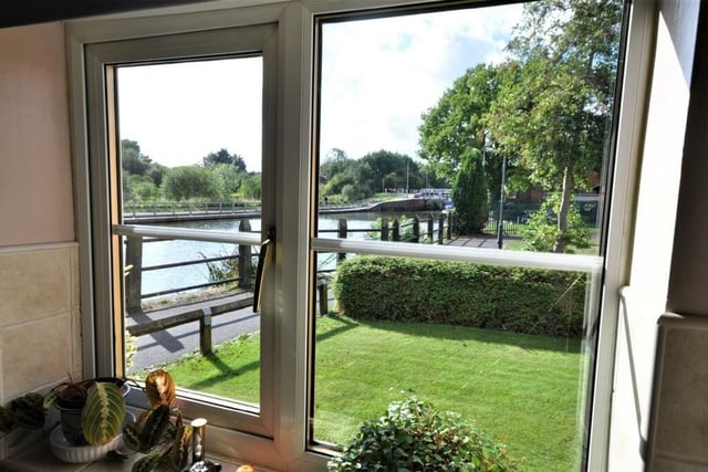 Watch canal boats sail by from the comfort of your own home.