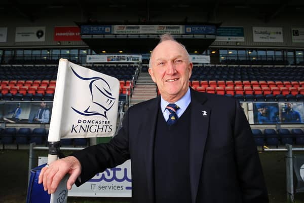 Doncaster Knights president Steve Lloyd