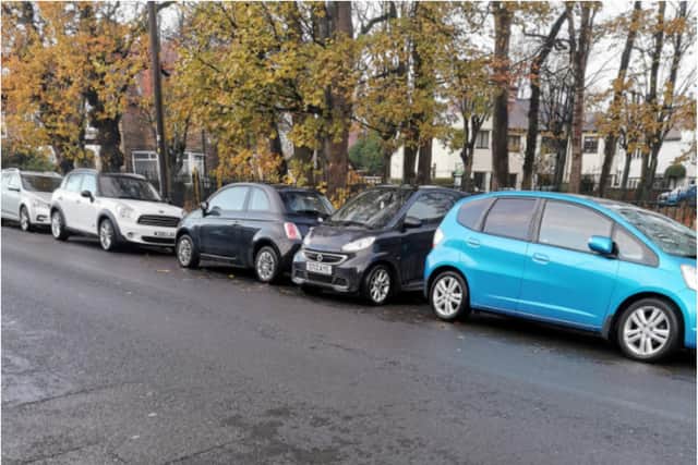 The nifty bit of parking was spotted near to Doncaster Royal Infirmary. (Photo: Benji Foofy).