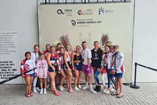 Youngsters from Doncaster enjoyed success at the Dance World Cup in Portugal. (Photo: Evolution Arts).