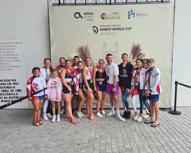 Youngsters from Doncaster enjoyed success at the Dance World Cup in Portugal. (Photo: Evolution Arts).