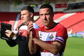 Doncaster Rovers captain Richard Wood.