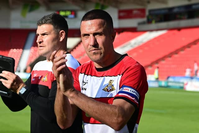 Doncaster Rovers captain Richard Wood.