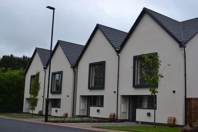Another council estate was built in Balby last year.
