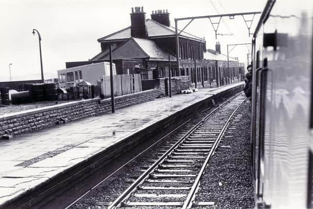 Penistone station, part of the former Woodhead rail line which the Don Valley rail line is a part of.