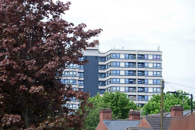 Silverwood House, Elsworth Close, Doncaster. Picture: Marie Caley NDFP Silverwood House MC 5