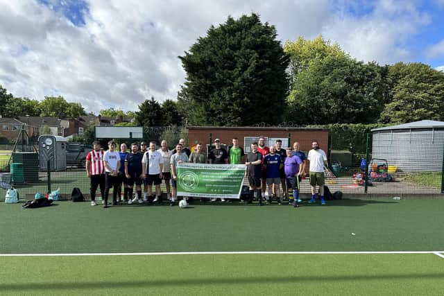 Mental Health FC has begun holding weekly kickabouts on Saturday mornings to get people in Doncaster exercising and socialising.
