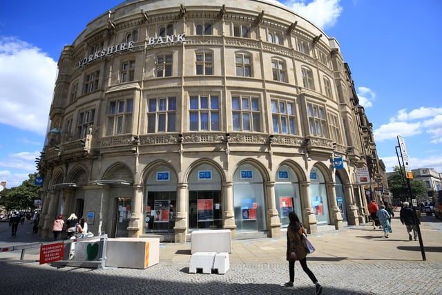 The Yorkshire Bank closed its doors in August- one of 52 struggling branches to shut across the UK. The branch merged with nearby Virgin Money in Fargate as part of consolidation plans.