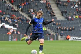 Kieran Sadlier in action for Doncaster Rovers.