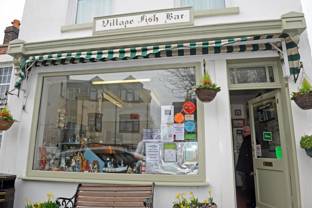 The Village Fish Bar in Alverstoke appears to be a local favourite