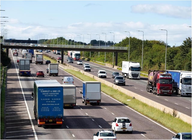 doncaster drivers warned of complete closure of m62 motorway later this month doncaster free press