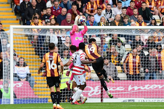 Some poor distribution at times in the first half but claimed anything that came into his 18-yard box very well and saved from Northampton's previously red-hot striker Sam Hoskins late on.