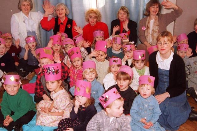 Standhouse Junior and Infant School where children and staff had a final party before closing in 1996