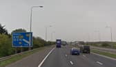 The M180 motorway in Doncaster (pic: Google).