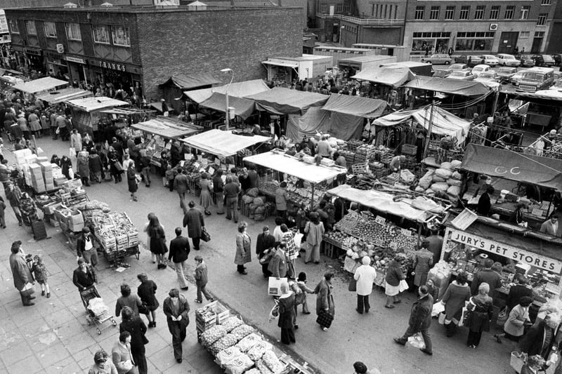 Can you remember the old Charlotte Street Market? It attracted thousands of visitors in its heyday.