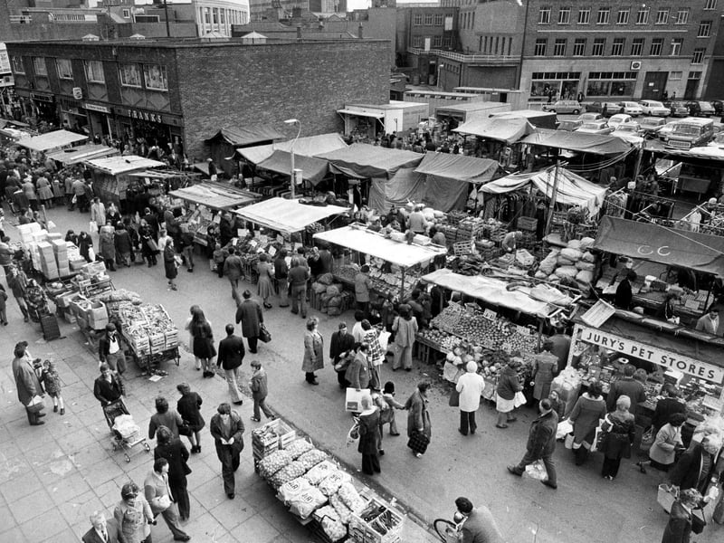 Can you remember the old Charlotte Street Market? It attracted thousands of visitors in its heyday.