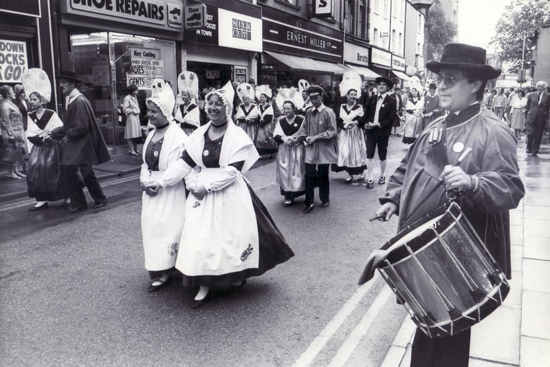 Chesterfield - Twin Town celebrations - July 1984