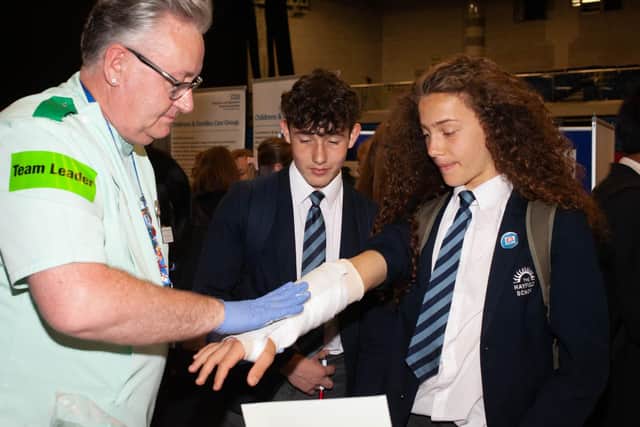 Learning all about first aid
