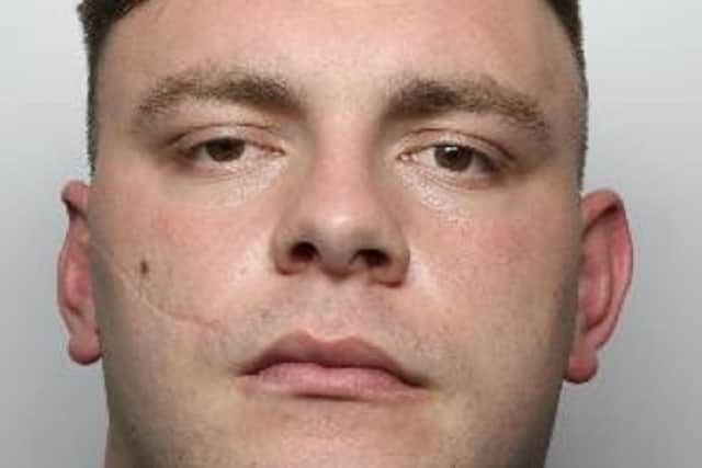 Drug dealer Tom Muscroft has been jailed after being cornered by police in Doncaster.