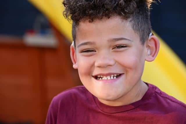 Seb is proud to represent the deaf community through his modelling work.