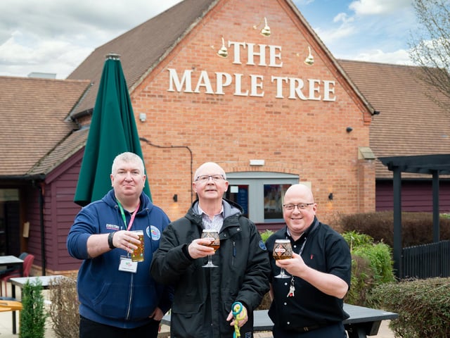 Regulars have welcomed the bar's return