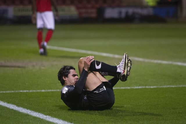 Reece James suffered a calf injury at Crewe. Picture: Greg Dunbavand/AHPIX