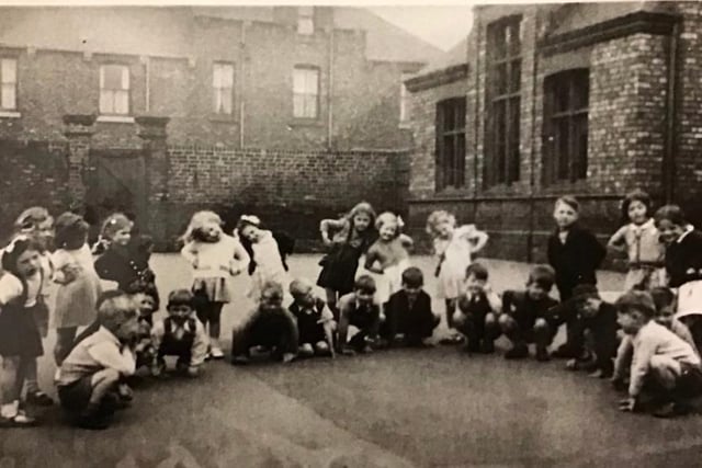 These children from Lynnfield School were practising their dancing for Empire Day in the 1950s. Photo: Hartlepool Museum Service.