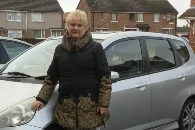 Dawn Mullholland was gutted that her catalytic converter was stolen outside Doncaster Royal Infirmary