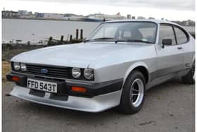 The Ford Capri was allegedly used in robberies in the Doncaster area in the 1980s. (Photo: Ebay).