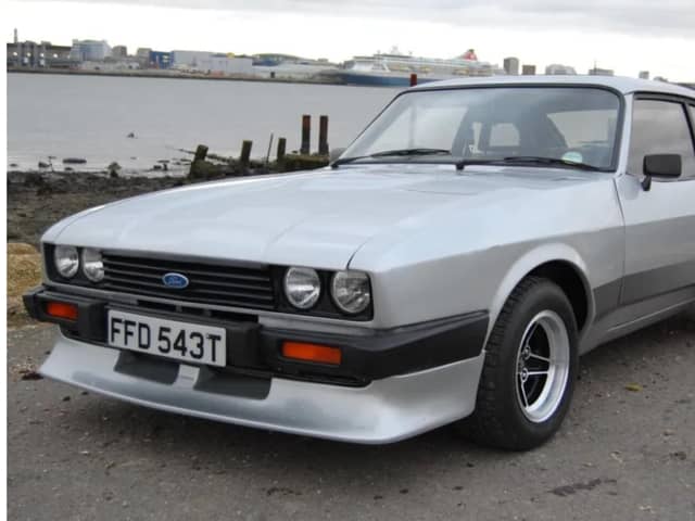 The Ford Capri was allegedly used in robberies in the Doncaster area in the 1980s. (Photo: Ebay).