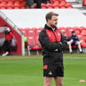 Rovers legend James Coppinger is head of recruitment but also aids with coaching both the first team and academy. Picture Howard Roe/AHPIX LTD.