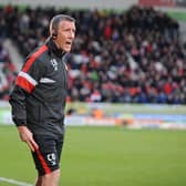 Cliff Byrne in his first spell as Doncaster Rovers assistant boss.