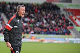 Cliff Byrne in his first spell as Doncaster Rovers assistant boss.