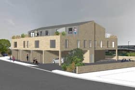 An artists' impression of what the development might have looked like