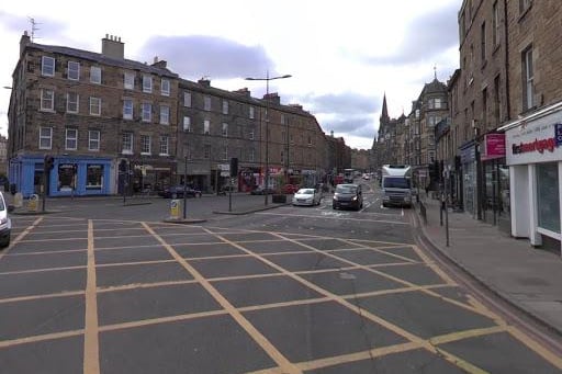 Tollcross recorded 42 coronavirus cases over the last week and has a population of 6,418.
